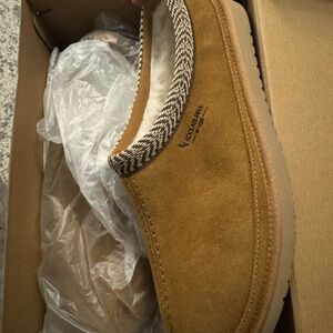 UGG Tan Suede Loafers